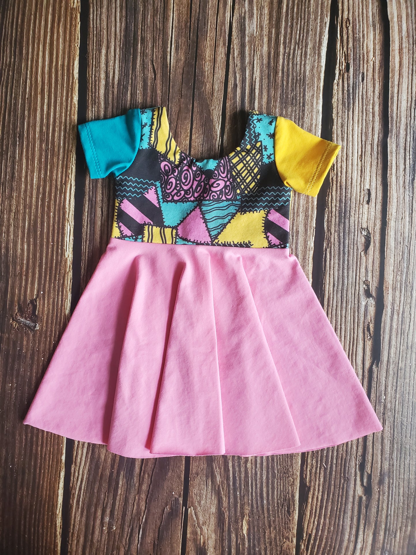 Patchwork Scrap Dress